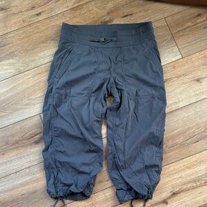 Gray Cropped lululemon athletica pants